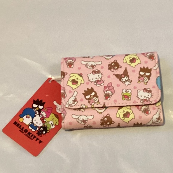 NWT Loungefly Hello Kitty & Friends Sweet Treats Mini Flap Wallet - Picture 5 of 6